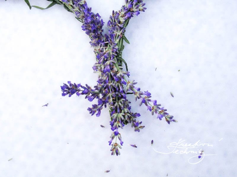 Lavender heart decoration. How to make lavender decorations? Production of lavender crafts.