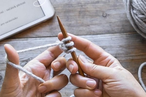 RUČNÍ PRÁCE: návody na pletení – začátek pletení