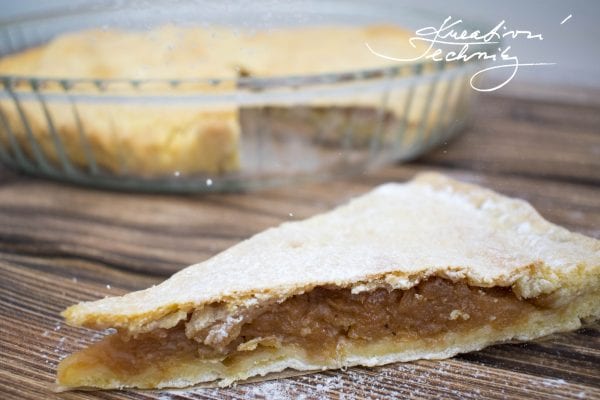 Linecký koláč s jablky