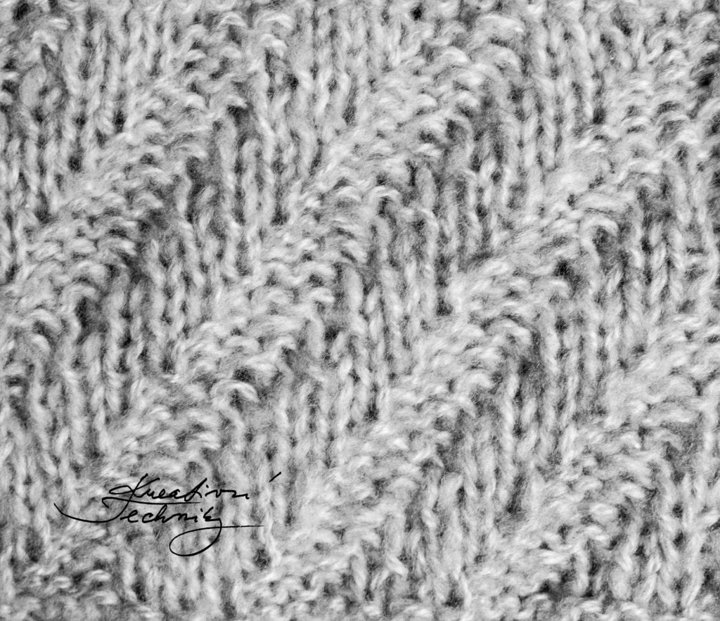 Knitting Stitches - Embossed pattern, patterns for hand knitting, patterns for knitting, knitting, patterns for hand knitted sweaters.