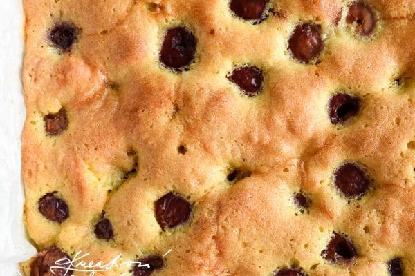 Třešňová bublanina recept