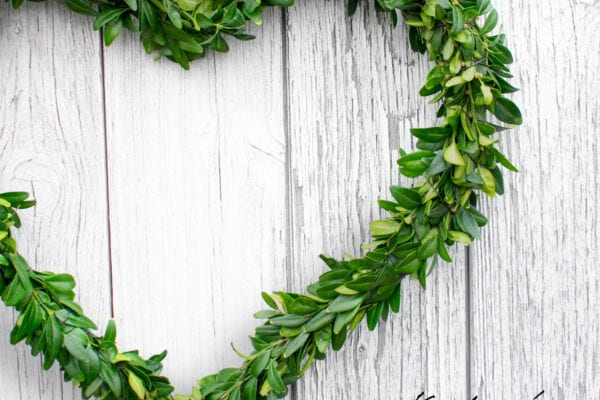 Jarní věnec z buxusu: DIY