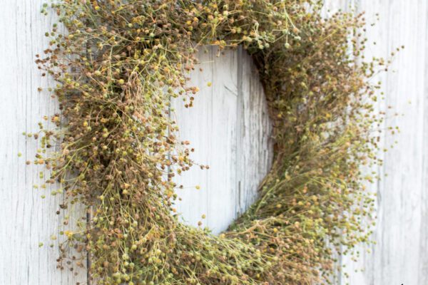 Neobyčejně obyčejný věnec: DIY návod