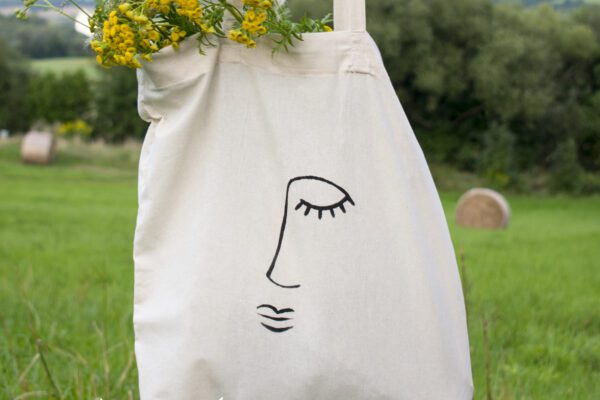 Plátěná taška s vlastním potiskem: DIY návod