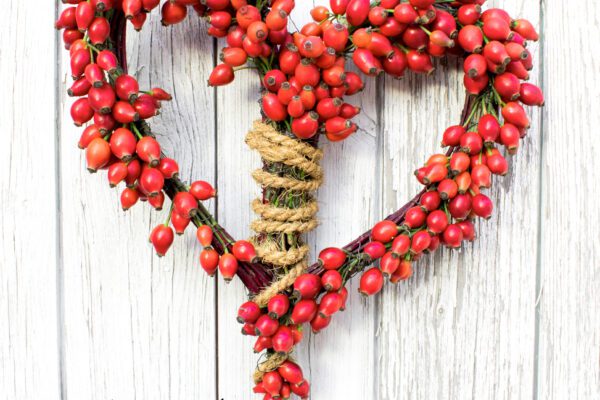 Podzimní dekorace z šípků: DIY návod