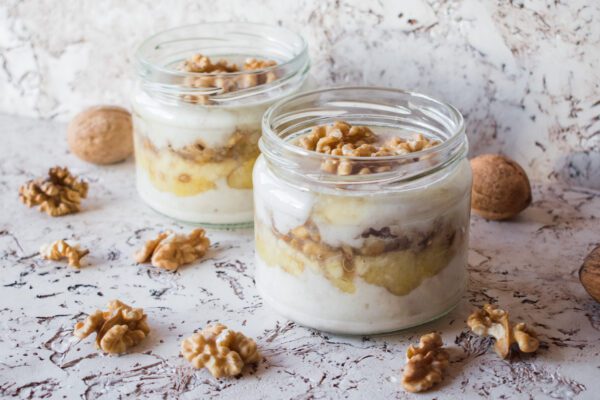 Zdravá snídaně či svačina do skleničky