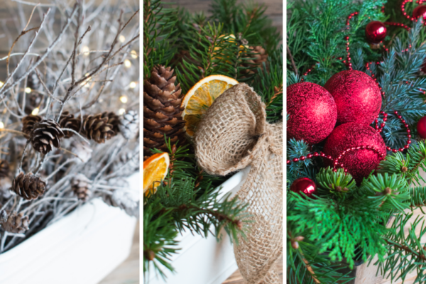 Vánoční truhlíky 3x jinak