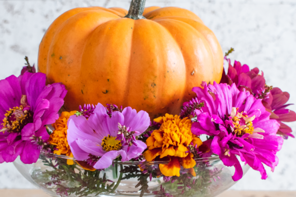 Podzimní dekorace na stůl