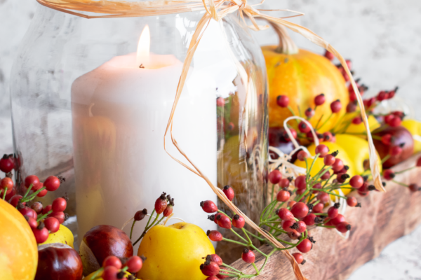 Inspirace na podzimní dekorace na stůl