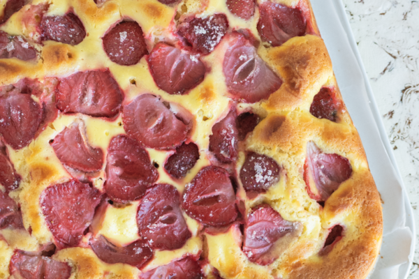 Bublanina s jahodami: Výborný letní moučník