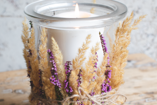 Přírodní dekorace do bytu, která již voní podzimem