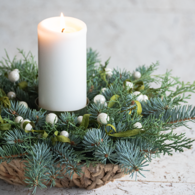 Vánoční dekorace na stůl: Jednoduchá a efektní