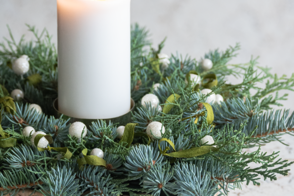 Vánoční dekorace na stůl: Jednoduchá a efektní