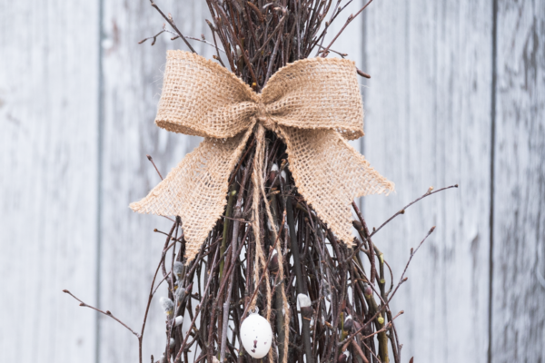 Jarní dekorace z břízy: Krásná velikonoční výzdoba