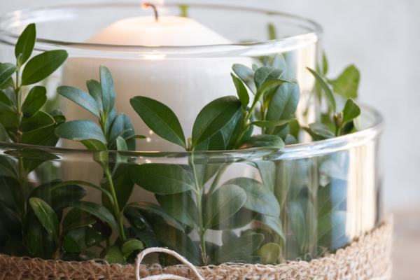 Jarní dekorace na stůl či komodu: Jednoduchá a efektní