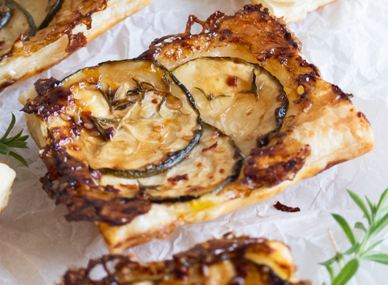 Recept „naruby“ z cukety a listového těsta