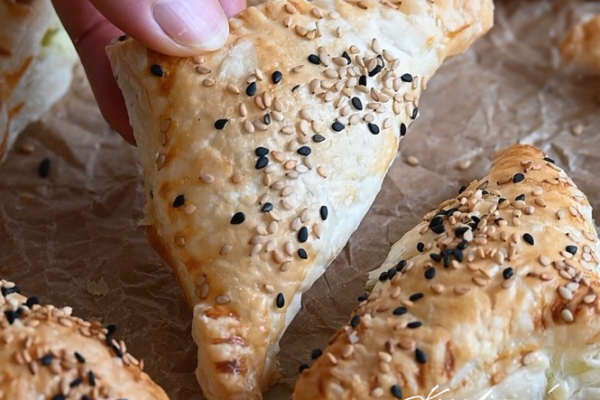 Recept na výborné jednohubky z listového těsta