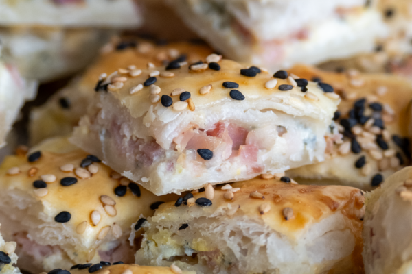 Silvestrovské pohoštění z listového těsta